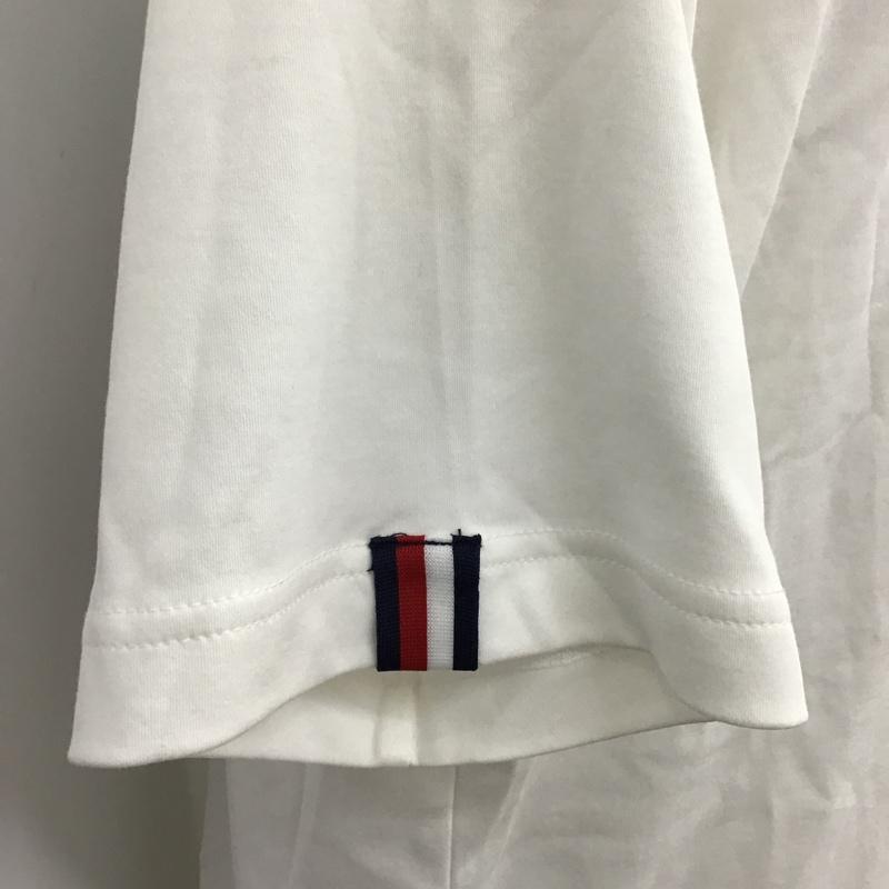 トミーヒルフィガー TOMMY HILFIGER Tシャツ 半袖 クルーネック タグ付き XL ワンポイント 白 / ホワイト /  メンズ USED 古着 中古 10096109