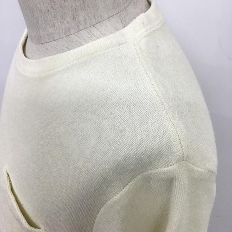 ワイルドシングス WILD THINGS Tシャツ 半袖 15SSWT040037 パイル地 L ロゴ、文字 黄 / イエロー /  メンズ USED 古着 中古 10096114