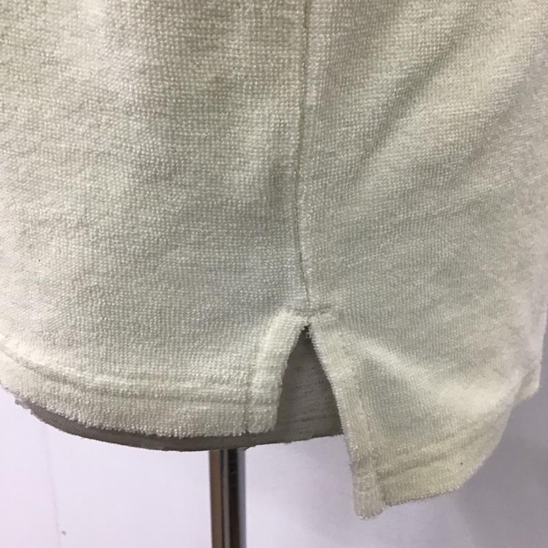 ワイルドシングス WILD THINGS Tシャツ 半袖 15SSWT040037 パイル地 L ロゴ、文字 黄 / イエロー /  メンズ USED 古着 中古 10096114