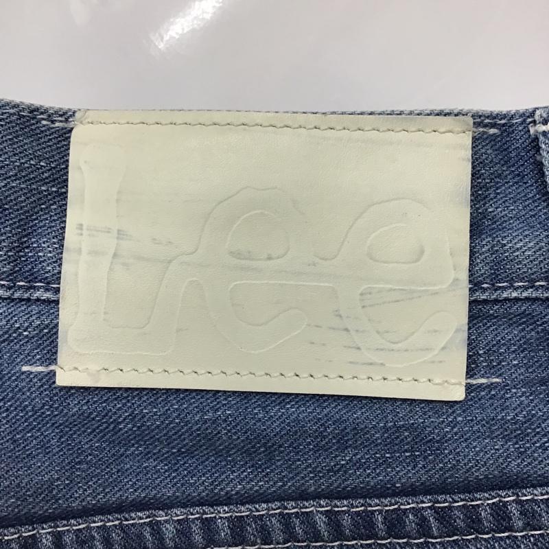 リー Lee パンツ ショートパンツ 0141702 XLARGE グラデーション デニム 34 無地 青 / ブルー / X 白 / ホワイト /  メンズ USED 古着 中古 10096115