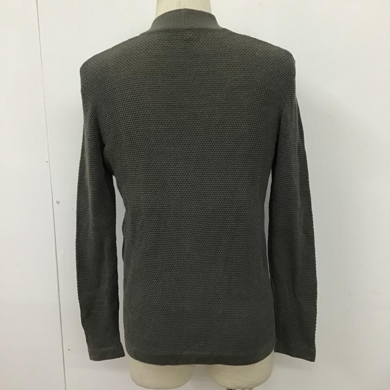 セオリー theory カーディガン 長袖 02-4203000 Vネック コットン XS 無地 灰 / グレー /  メンズ USED 古着 中古 10096126