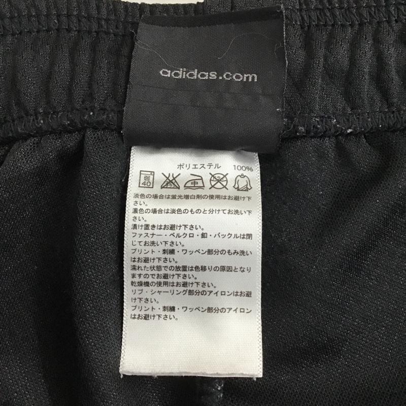 アディダス adidas パンツ ショートパンツ Z05459 ハーフパンツ ジャージ スポーツウェア L ロゴ、文字 黒 / ブラック / X 金 / ゴールド /  メンズ USED 古着 中古 10096136