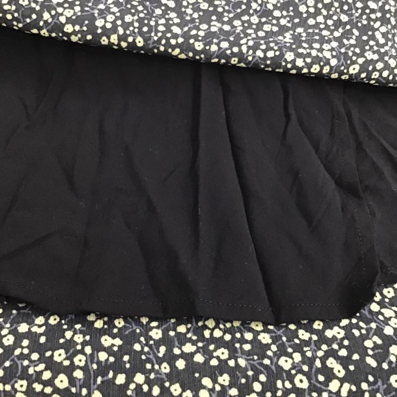 サニーレーベル Sonny Label スカート ロングスカート LA05-25J018 楊柳シフォン花柄ロングスカート 38 総柄 黒 / ブラック / X 黄 / イエロー / X 灰 / グレー /  レディース USED 古着 中古 10096165
