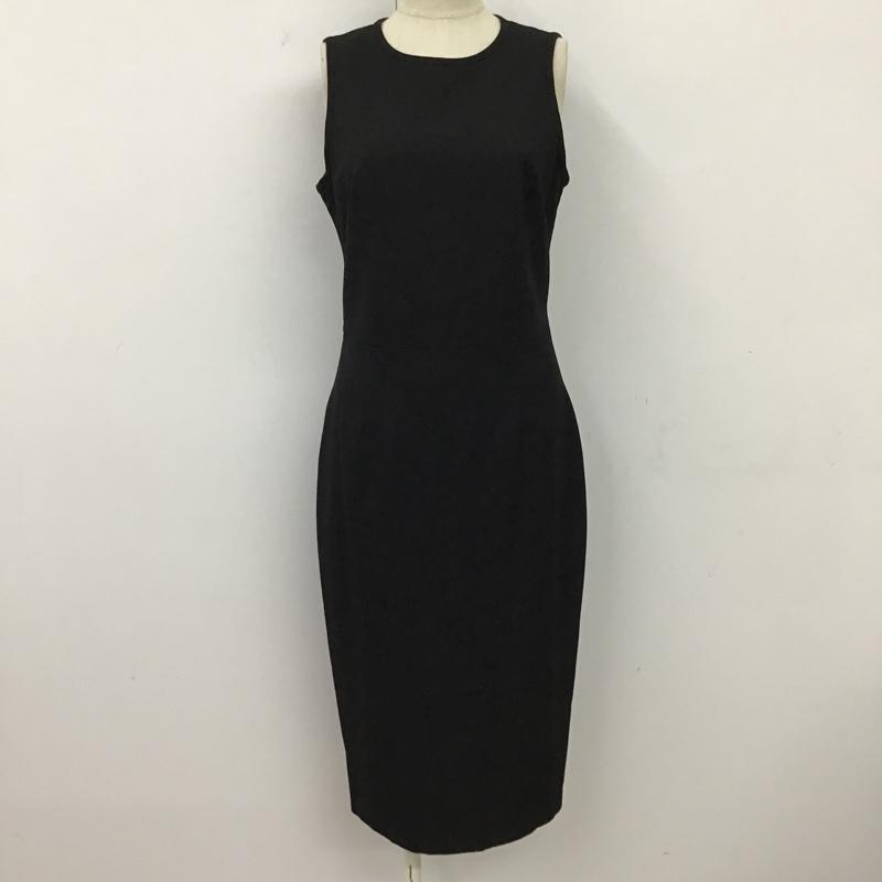 ザラウーマン ZARA WOMAN ワンピース ロングスカート 7401 780 800 ノースリーブ バックスリット 36 無地 黒 / ブラック /  レディース USED 古着 中古 10096173