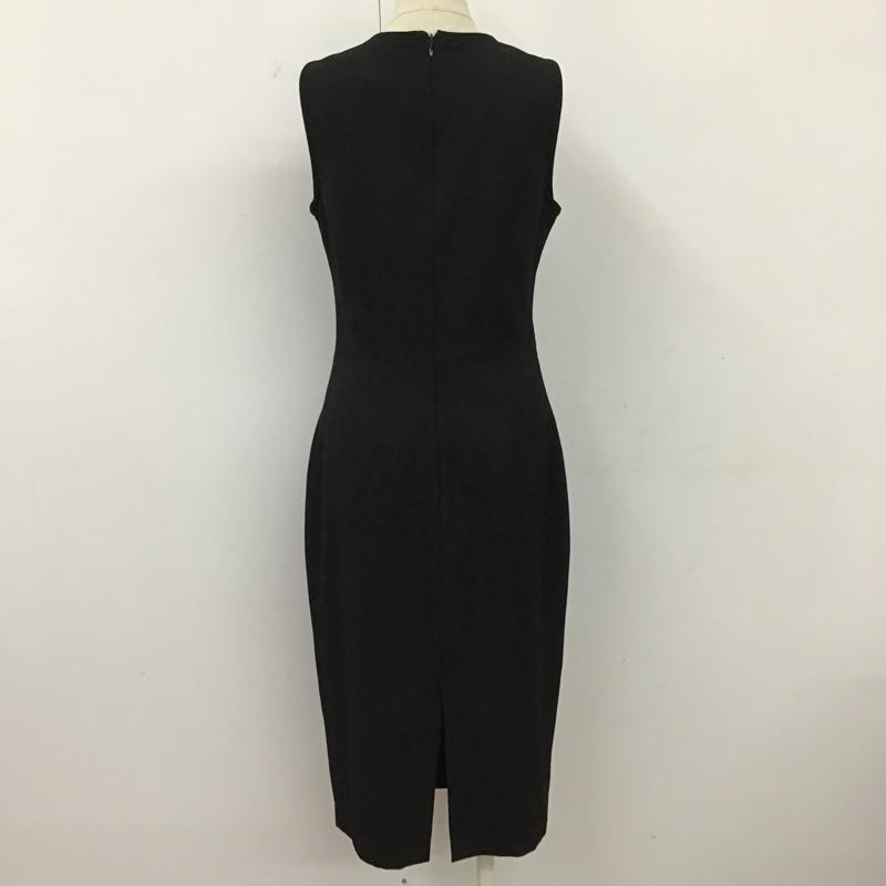 ザラウーマン ZARA WOMAN ワンピース ロングスカート 7401 780 800 ノースリーブ バックスリット 36 無地 黒 / ブラック /  レディース USED 古着 中古 10096173