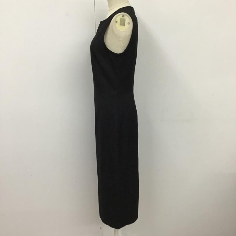ザラウーマン ZARA WOMAN ワンピース ロングスカート 7401 780 800 ノースリーブ バックスリット 36 無地 黒 / ブラック /  レディース USED 古着 中古 10096173