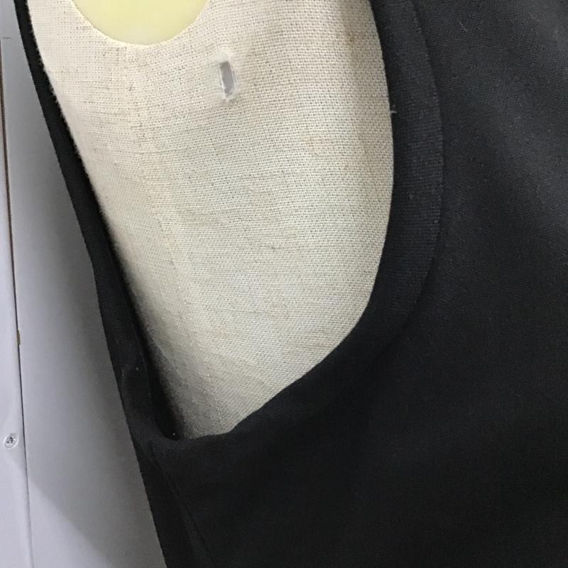 ザラウーマン ZARA WOMAN ワンピース ロングスカート 7401 780 800 ノースリーブ バックスリット 36 無地 黒 / ブラック /  レディース USED 古着 中古 10096173