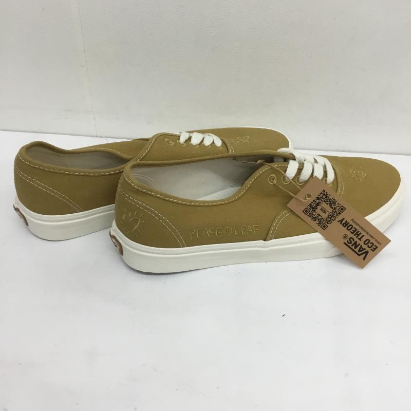 バンズ VANS スニーカー スニーカー ECO THEORY AUTHENTIC エコセオリーオーセンティック VN0A5KRDASW1 27.0cm ロゴ、文字 X 刺繍 金 / ゴールド /  メンズ USED 古着 中古 10096181