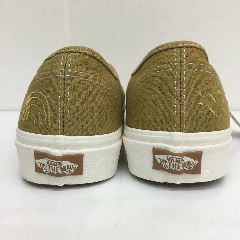 バンズ VANS スニーカー スニーカー ECO THEORY AUTHENTIC エコセオリーオーセンティック VN0A5KRDASW1 27.0cm ロゴ、文字 X 刺繍 金 / ゴールド /  メンズ USED 古着 中古 10096181