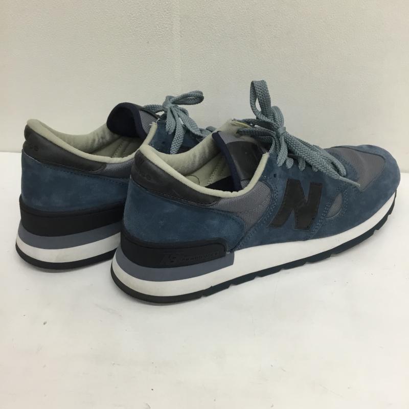 ニューバランス New Balance スニーカー スニーカー M990 DBL 28.0cm ロゴ、文字 青 / ブルー /  メンズ USED 古着 中古 10096182