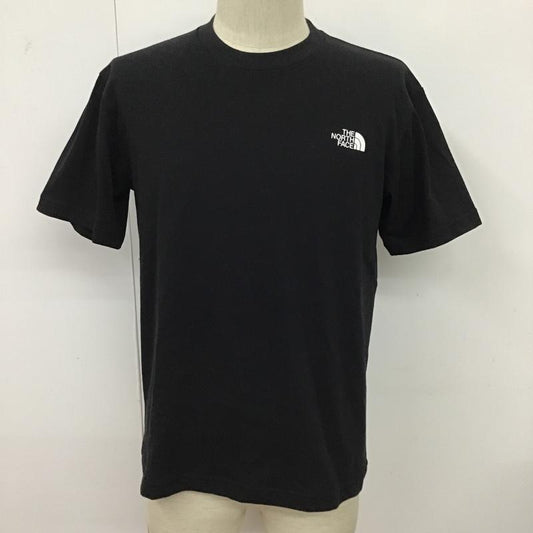 ザノースフェイス THE NORTH FACE×BEAMS Tシャツ 半袖 NT32330A カリフォルニアティートレッキング アウトドア 半袖Ｔシャツ 半袖カットソー S ロゴ、文字 黒 / ブラック /  メンズ USED 古着 中古 10096194