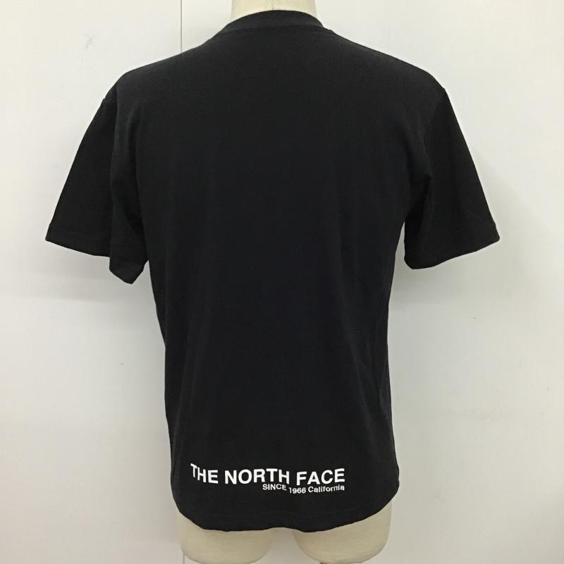 ザノースフェイス THE NORTH FACE×BEAMS Tシャツ 半袖 NT32330A カリフォルニアティートレッキング アウトドア 半袖Ｔシャツ 半袖カットソー S ロゴ、文字 黒 / ブラック /  メンズ USED 古着 中古 10096194