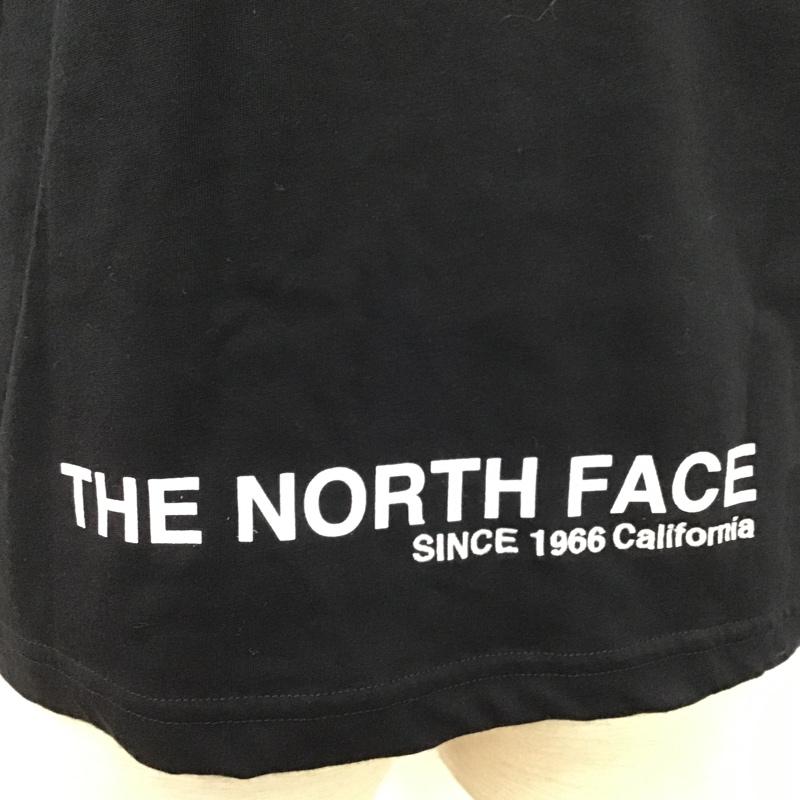 ザノースフェイス THE NORTH FACE×BEAMS Tシャツ 半袖 NT32330A カリフォルニアティートレッキング アウトドア 半袖Ｔシャツ 半袖カットソー S ロゴ、文字 黒 / ブラック /  メンズ USED 古着 中古 10096194