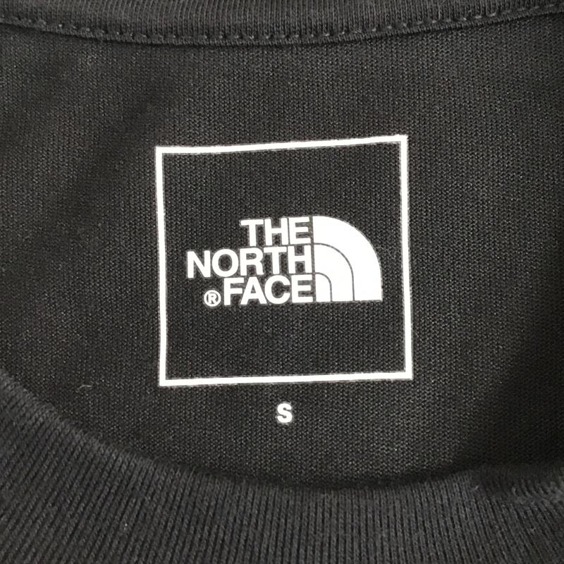 ザノースフェイス THE NORTH FACE×BEAMS Tシャツ 半袖 NT32330A カリフォルニアティートレッキング アウトドア 半袖Ｔシャツ 半袖カットソー S ロゴ、文字 黒 / ブラック /  メンズ USED 古着 中古 10096194