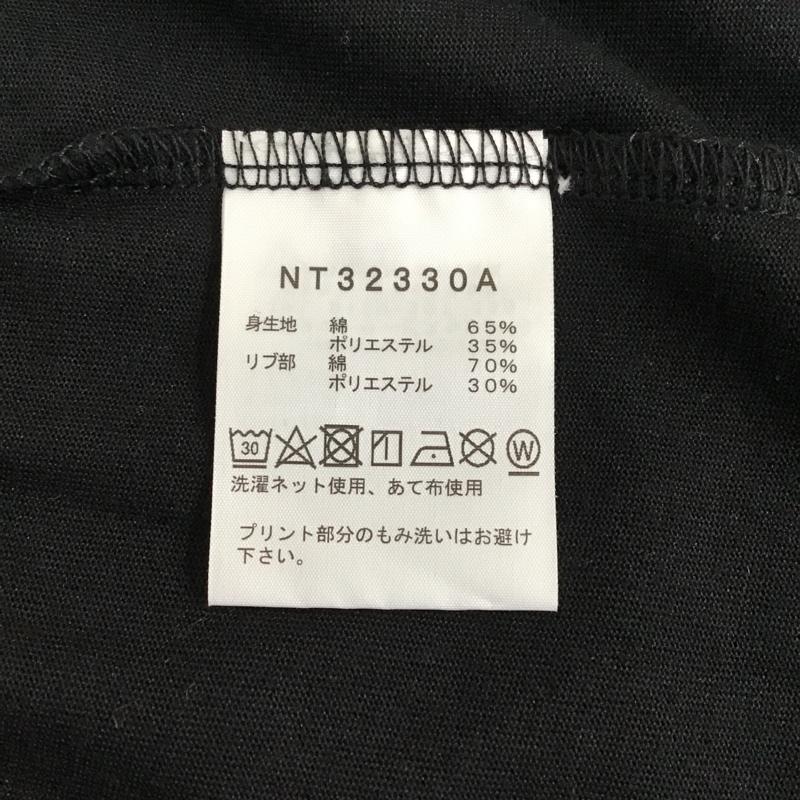 ザノースフェイス THE NORTH FACE×BEAMS Tシャツ 半袖 NT32330A カリフォルニアティートレッキング アウトドア 半袖Ｔシャツ 半袖カットソー S ロゴ、文字 黒 / ブラック /  メンズ USED 古着 中古 10096194