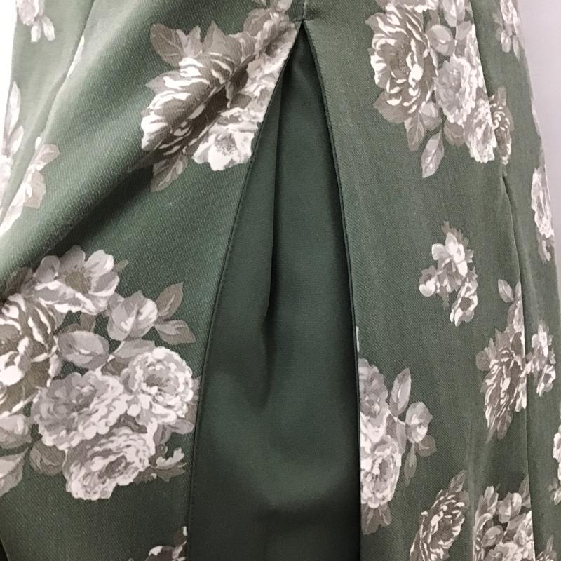 ダズリン dazzlin ワンピース ロングスカート ノースリーブロングワンピース フレアスカートワンピース 総柄スカート S 総柄 水色 / ライトブルー /  レディース USED 古着 中古 10096254