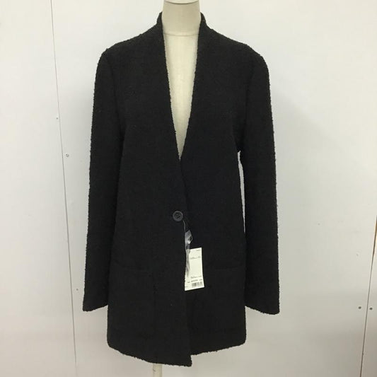 ユニクロ UNIQLO ジャケット、上着 ジャケット、ブレザー 211-166566 CARINE ROITFELD ソフトウールジャケット ノーカラー タグ付き M 無地 黒 / ブラック /  レディース USED 古着 中古 10096401