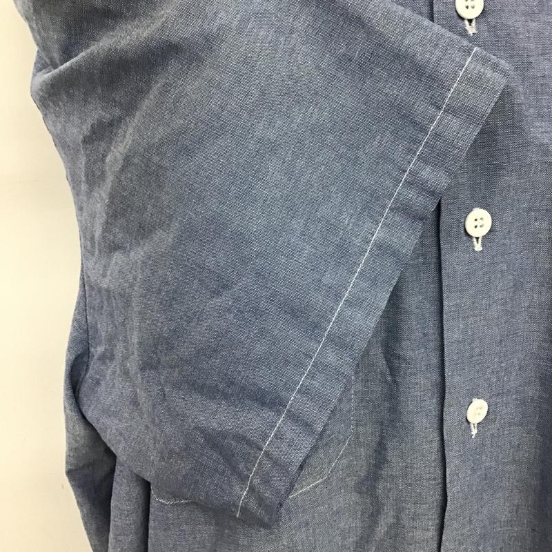 ディッキーズ Dickies シャツ、ブラウス 半袖 半袖シャツ カラーシャツ ポケットシャツ カジュアルシャツ XXL 無地 青 / ブルー /  メンズ USED 古着 中古 10096481