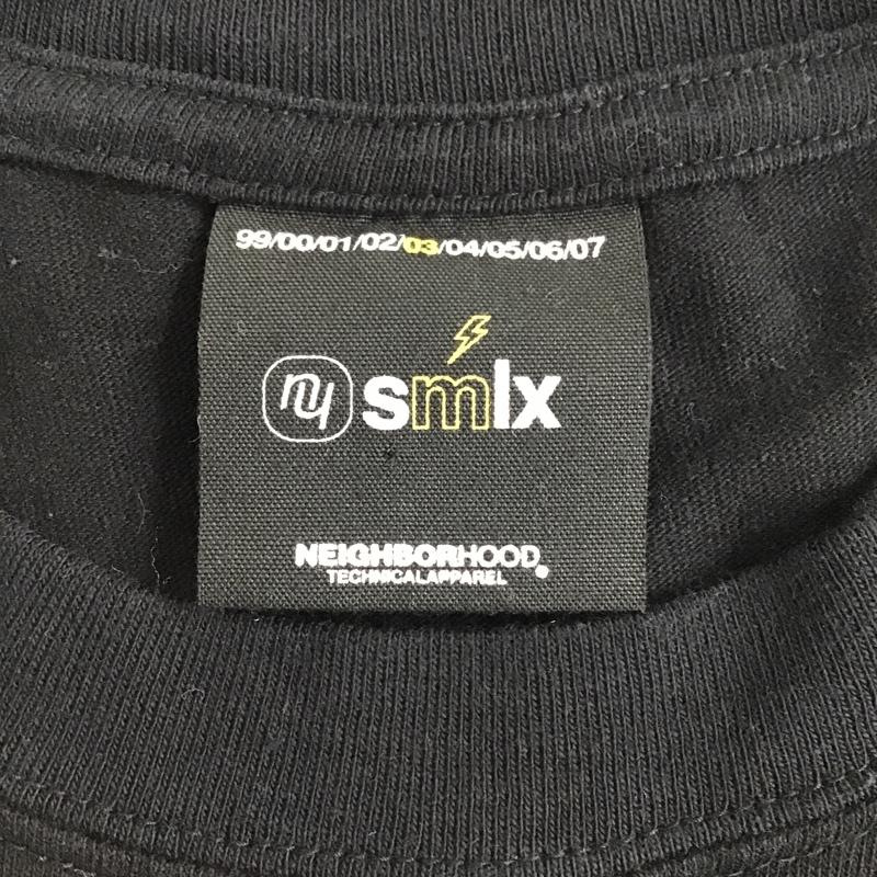 ネイバーフッド NEIGHBORHOOD Tシャツ 半袖 3 プリント 黒 / ブラック /  メンズ USED 古着 中古 10096503