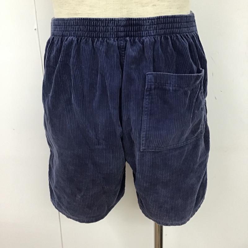 オーピー OP Ocean Pacific パンツ ショートパンツ ETS-0486 コーデュロイショートパンツ EDWIN コラボ ハーフパンツ M 無地 青 / ブルー /  メンズ USED 古着 中古 10096507