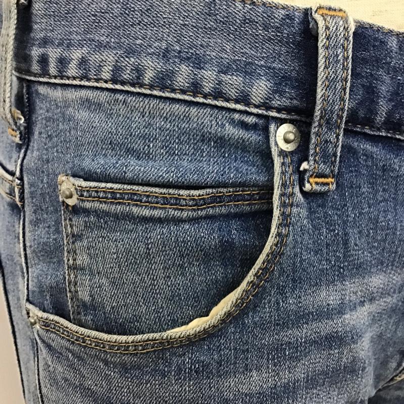 シップス SHIPS パンツ デニム、ジーンズ 123-15-0188 カイハラJEGデニムスキニーパンツ スリムパンツ カジュアルパンツ S 無地 インディゴ / インディゴ /  メンズ USED 古着 中古 10096510