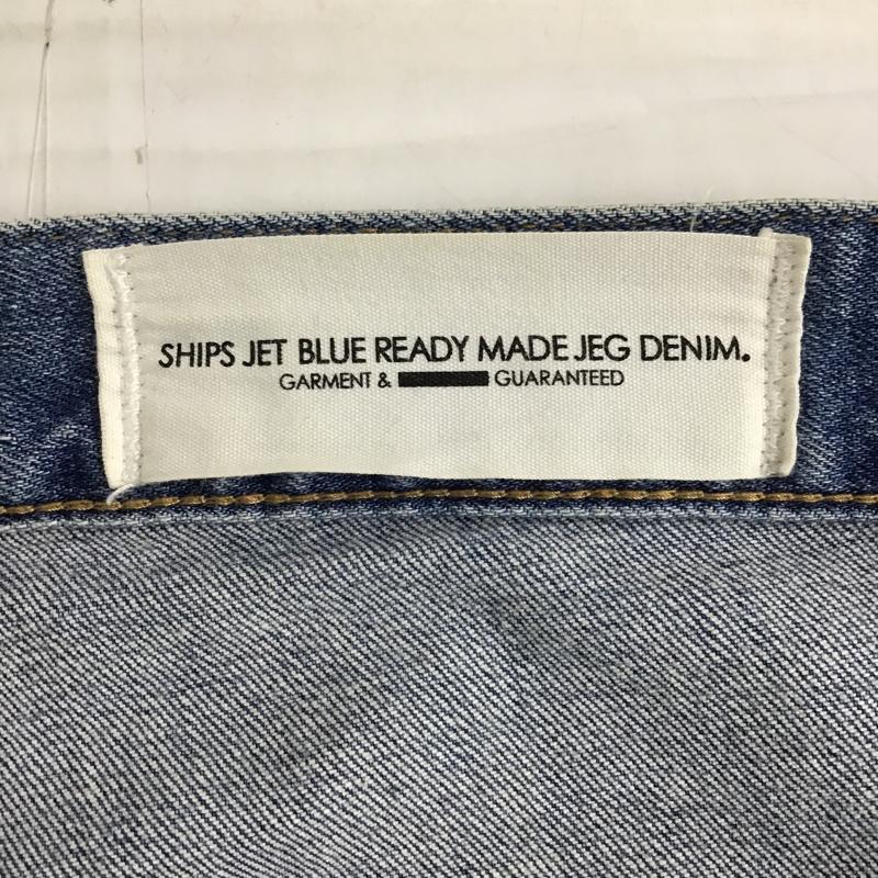 シップス SHIPS パンツ デニム、ジーンズ 123-15-0188 カイハラJEGデニムスキニーパンツ スリムパンツ カジュアルパンツ S 無地 インディゴ / インディゴ /  メンズ USED 古着 中古 10096510