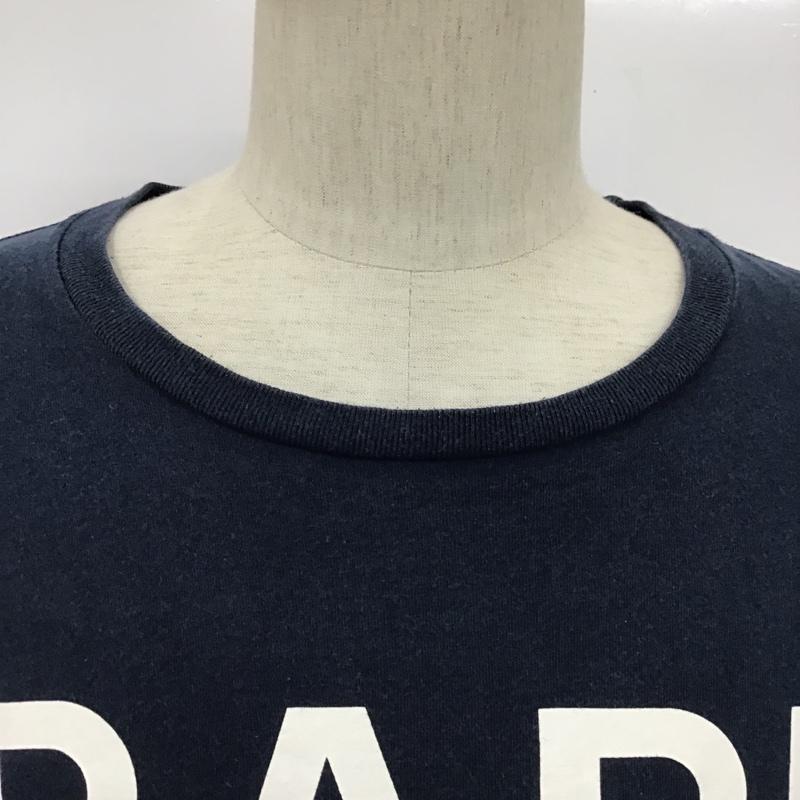 アベイシングエイプ A BATHING APE Tシャツ 半袖 XL ロゴ、文字 紺 / ネイビー /  メンズ USED 古着 中古 10096528