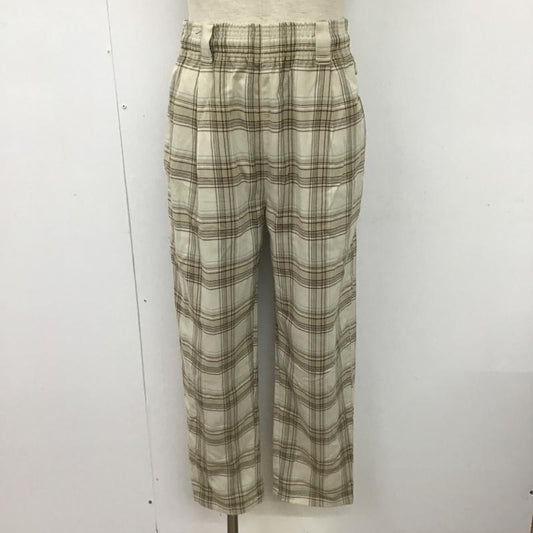 フリークスストア FREAK'S STORE ボトムス ボトムス 211-1405 チェックパンツ ボトム ワイドパンツ カジュアルパンツ ストレートパンツ S チェック マルチカラー / マルチカラー /  メンズ USED 古着 中古 10096532
