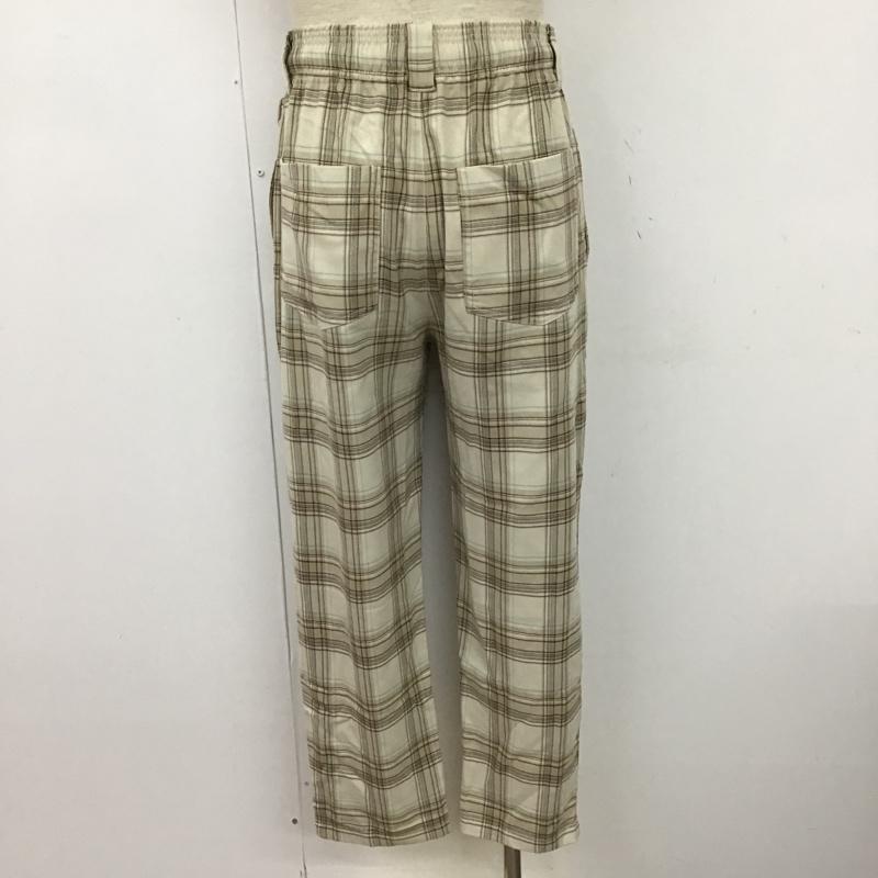 フリークスストア FREAK'S STORE ボトムス ボトムス 211-1405 チェックパンツ ボトム ワイドパンツ カジュアルパンツ ストレートパンツ S チェック マルチカラー / マルチカラー /  メンズ USED 古着 中古 10096532