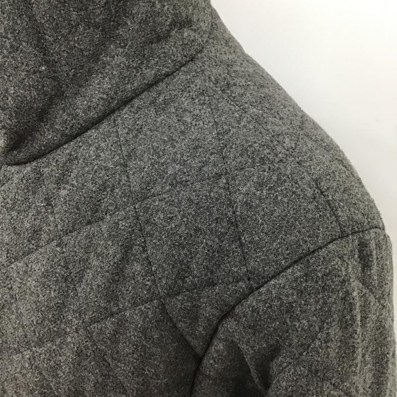アーバンリサーチ URBAN RESEARCH ジャケット、上着 ジャンパー、ブルゾン キルティングジャケット カラージャケット ボタン前開ジャケット アウター 40 無地 灰 / グレー /  メンズ USED 古着 中古 10096583