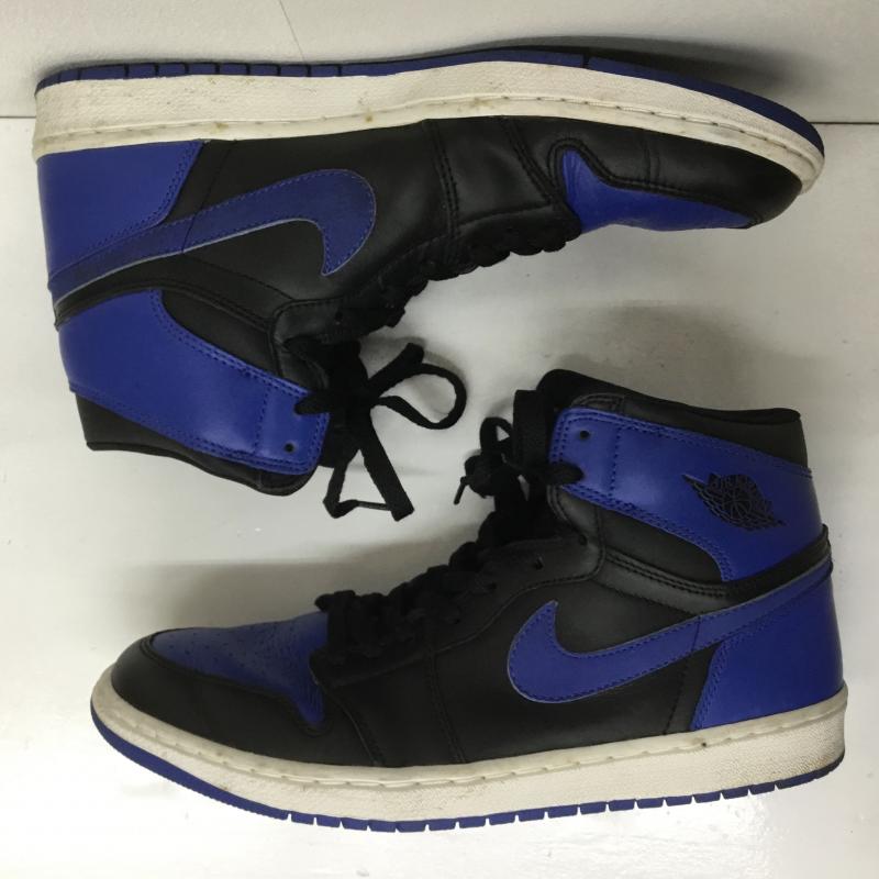 ナイキ NIKE スニーカー スニーカー AIR JORDAN 1 RETRO ROYAL 136066-041 2001年製 27000足限定 29.0cm ロゴ、文字 青 / ブルー /  メンズ USED 古着 中古 10096591