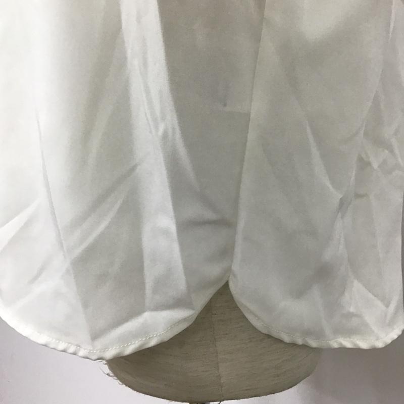 ウィゴー WEGO シャツ、ブラウス 長袖 WS21SP01-M0001 ドロップショルダーカラーシャツ 長袖シャツ カラーシャツ M 無地 白 / ホワイト /  メンズ USED 古着 中古 10096608