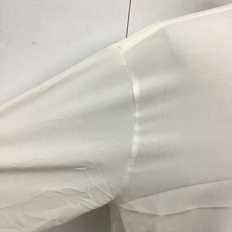 ウィゴー WEGO シャツ、ブラウス 長袖 WS21SP01-M0001 ドロップショルダーカラーシャツ 長袖シャツ カラーシャツ M 無地 白 / ホワイト /  メンズ USED 古着 中古 10096608