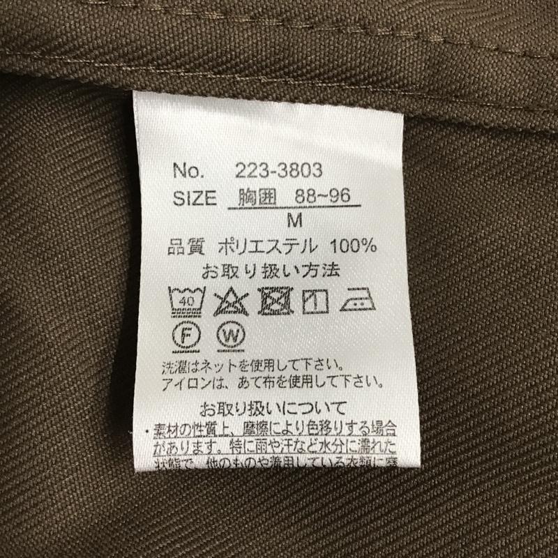 古着 USED シャツ、ブラウス 長袖 長袖シャツ カラーシャツ ポケットシャツ 長袖カットソー ビックシルエットシャツ M 無地 茶 / ブラウン /  メンズ USED 古着 中古 10096621