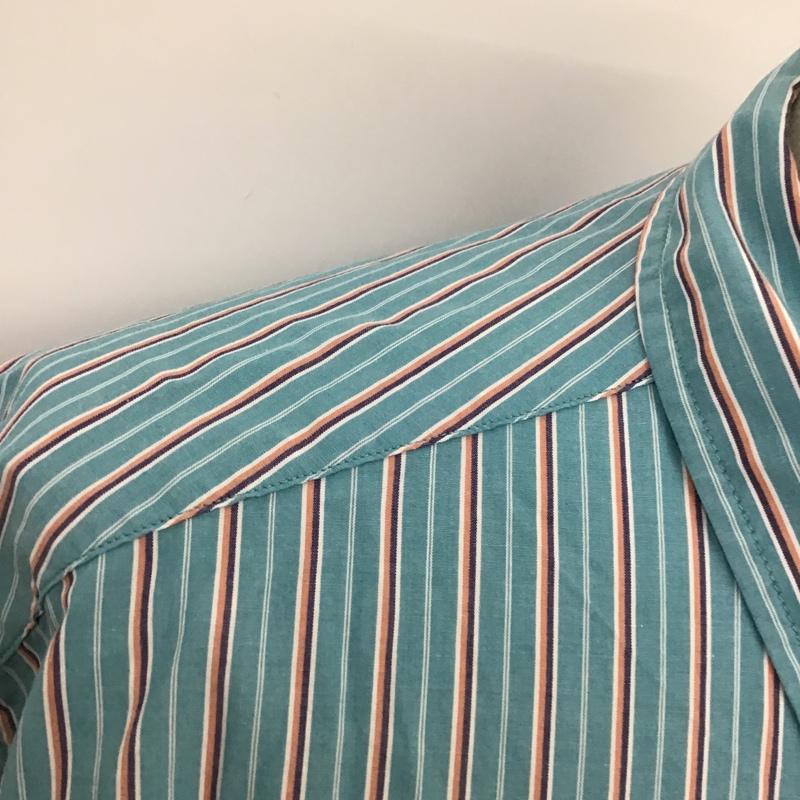 フリークスストア FREAK'S STORE シャツ、ブラウス 半袖 222-1022 半袖シャツ ストライプシャツ カラーシャツ M ストライプ マルチカラー / マルチカラー /  メンズ USED 古着 中古 10096638