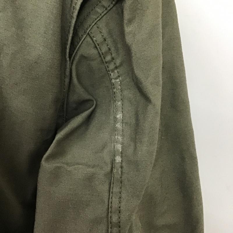 アルファインダストリー Alpha Industries ジャケット、上着 ジャケット、ブレザー 8415-01-099-7839 ミリタリージャケット ジップアップジャケット アウター M 無地 カーキ / カーキ /  メンズ USED 古着 中古 10096653