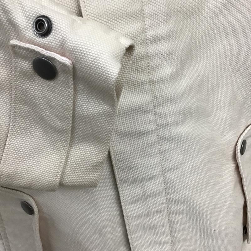 ギャップ GAP ジャケット、上着 ジャンパー、ブルゾン ロングジャケット カラージャケット ラグラン アウター S 無地 白 / ホワイト /  メンズ USED 古着 中古 10096659