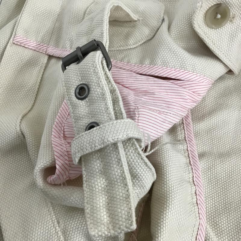 ギャップ GAP ジャケット、上着 ジャンパー、ブルゾン ロングジャケット カラージャケット ラグラン アウター S 無地 白 / ホワイト /  メンズ USED 古着 中古 10096659