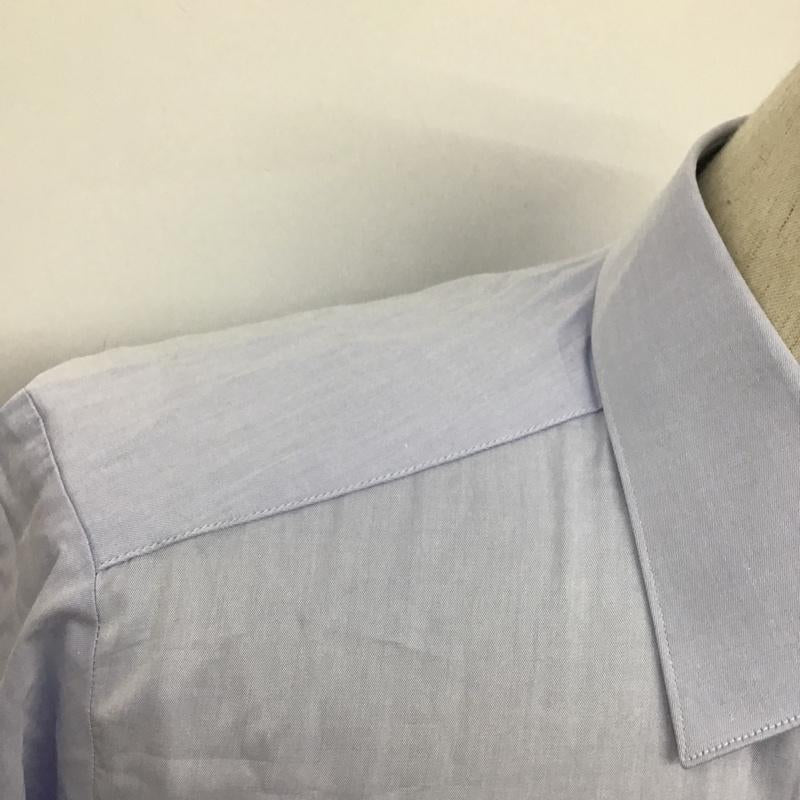 フェニックス PHENIX シャツ、ブラウス 長袖 長袖シャツ カラーシャツ フォーマルシャツ 無地 Yシャツ M 無地 水色 / ライトブルー /  メンズ USED 古着 中古 10096662