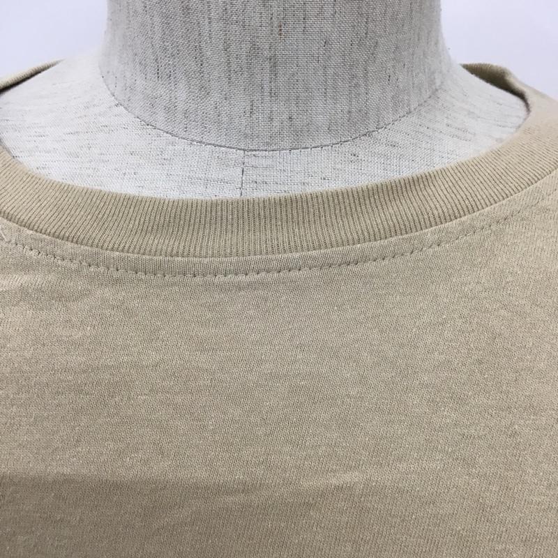 ベイフロー BAYFLOW カットソー 長袖 長袖カットソー クルーネックカットソー ロングスリーブカットソー 4 無地 ベージュ / ベージュ /  メンズ USED 古着 中古 10096682