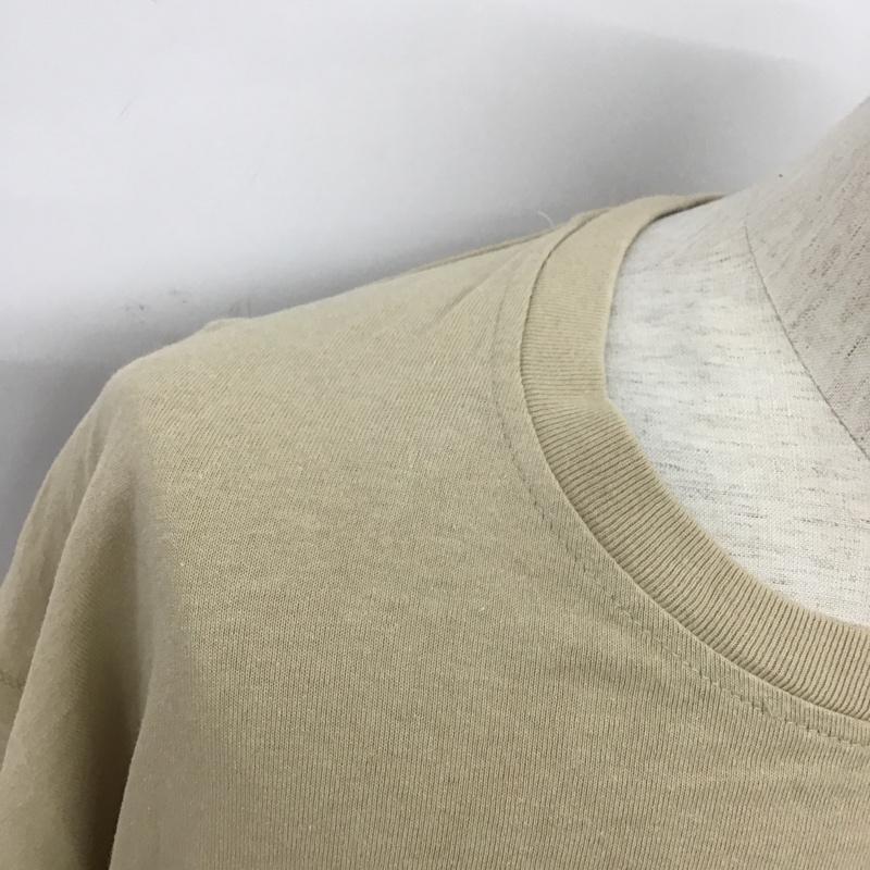 ベイフロー BAYFLOW カットソー 長袖 長袖カットソー クルーネックカットソー ロングスリーブカットソー 4 無地 ベージュ / ベージュ /  メンズ USED 古着 中古 10096682