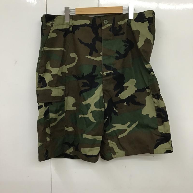 ミリタリー ミリタリー パンツ ショートパンツ 古着 ミリタリーパンツ ハーフパンツ カジュアルパンツ XL カモフラージュ柄・迷彩 マルチカラー / マルチカラー /  メンズ USED 古着 中古 10096691