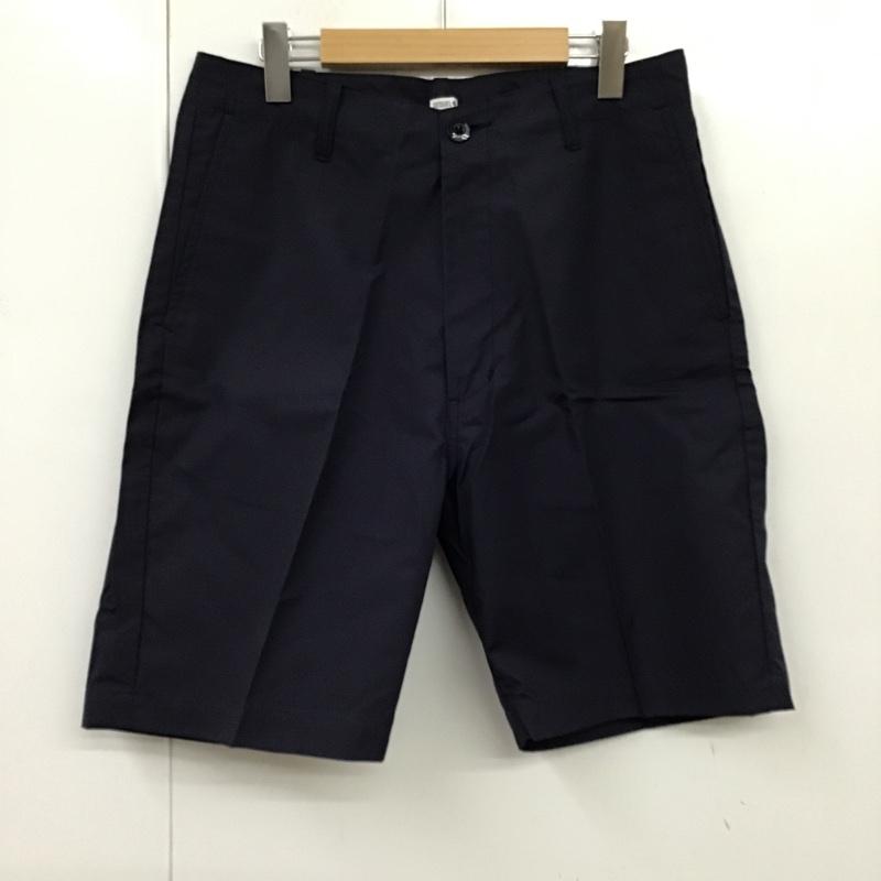 シークエル SEQUEL パンツ ショートパンツ M 無地 紺 / ネイビー /  メンズ USED 古着 中古 10096695