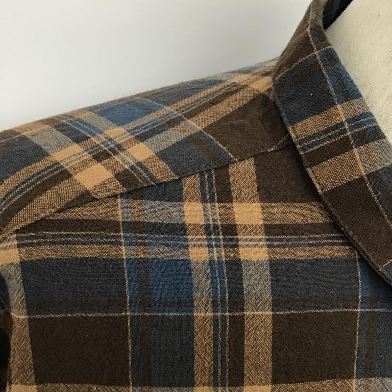 クティール kutir シャツ、ブラウス 長袖 長袖 M チェック マルチカラー / マルチカラー /  メンズ USED 古着 中古 10096706