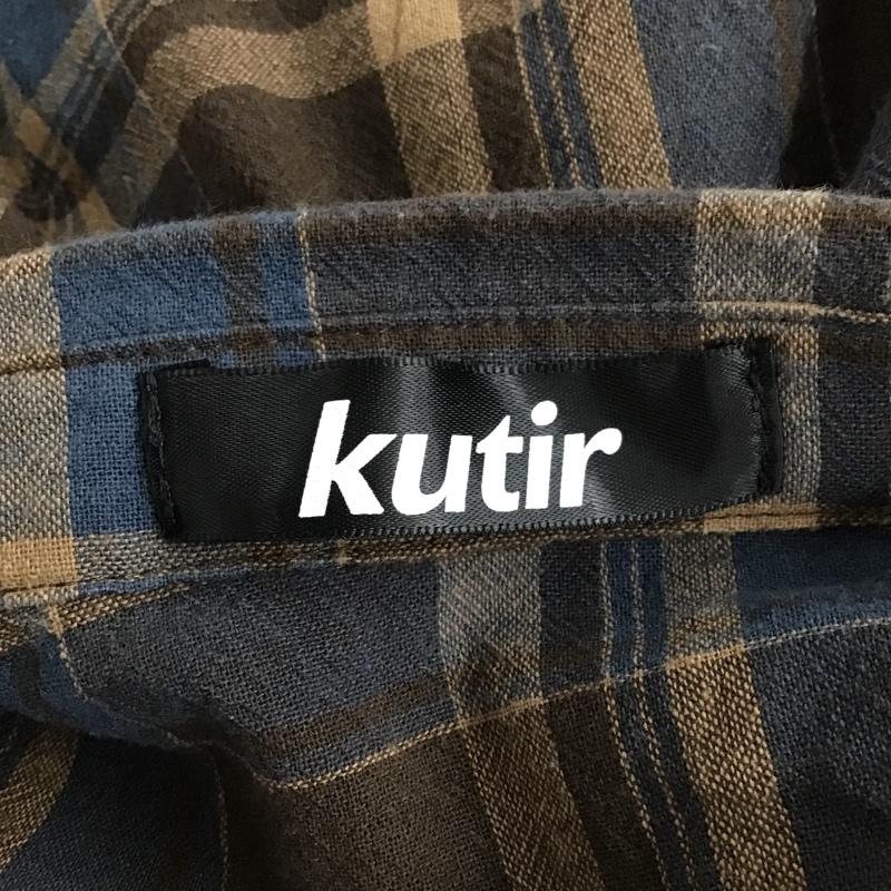 クティール kutir シャツ、ブラウス 長袖 長袖 M チェック マルチカラー / マルチカラー /  メンズ USED 古着 中古 10096706