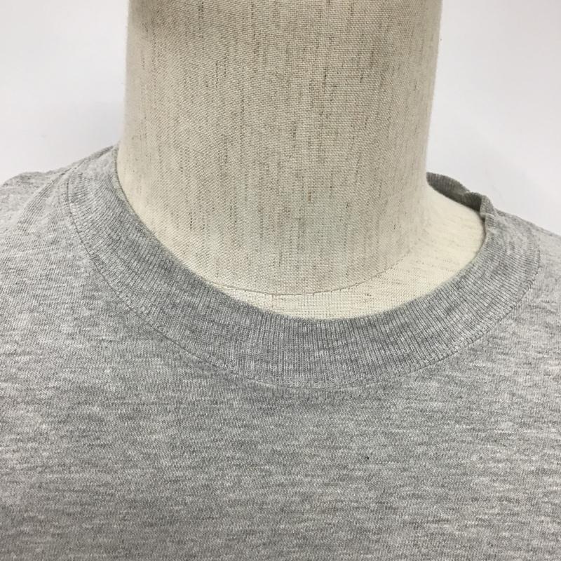 ヘインズ HANES Tシャツ 半袖 半袖カットソー プリントTシャツ クルーネックカットソー XL プリント 灰 / グレー /  メンズ USED 古着 中古 10096713