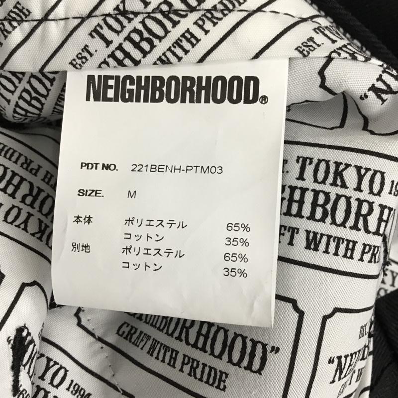 ネイバーフッド NEIGHBORHOOD パンツ ショートパンツ 221BENH-PTM03 ツイルワークショーツ ショートパンツ ハーフパンツ M 無地 黒 / ブラック /  メンズ USED 古着 中古 10096730
