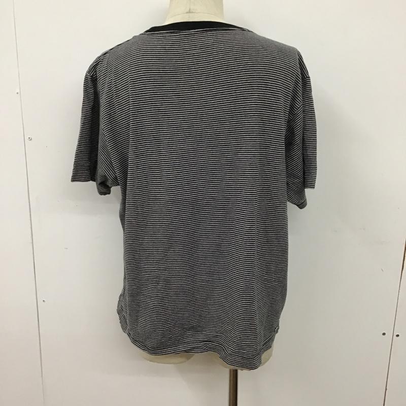 ユニフォームエクスペリメント uniform experiment Tシャツ 半袖 UE-210062 Tシャツ 半袖カットソー ボーダーTシャツ クルーネックカットソー 2 ボーダー柄 白 / ホワイト / X 黒 / ブラック /  メンズ USED 古着 中古 10096732