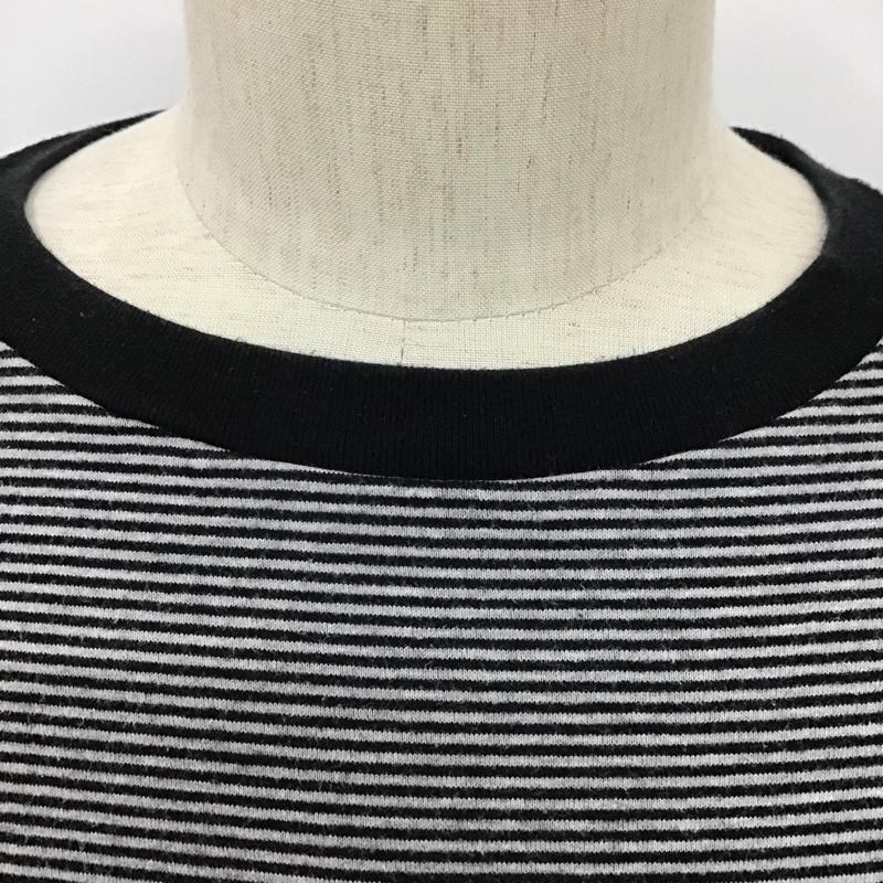 ユニフォームエクスペリメント uniform experiment Tシャツ 半袖 UE-210062 Tシャツ 半袖カットソー ボーダーTシャツ クルーネックカットソー 2 ボーダー柄 白 / ホワイト / X 黒 / ブラック /  メンズ USED 古着 中古 10096732
