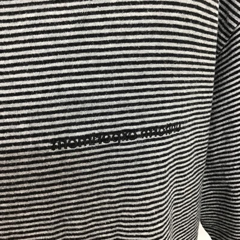 ユニフォームエクスペリメント uniform experiment Tシャツ 半袖 UE-210062 Tシャツ 半袖カットソー ボーダーTシャツ クルーネックカットソー 2 ボーダー柄 白 / ホワイト / X 黒 / ブラック /  メンズ USED 古着 中古 10096732